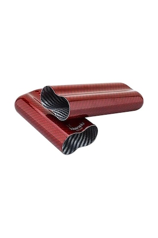 Lubinski Yeni Carbonfiber Puro Kılıfı Kırmızı 2li 60ring Lb-525