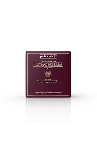 Prof Saracoglu Aronya Anti Aging Krem 50 Ml - Cilt Sıkılaştırıcı
