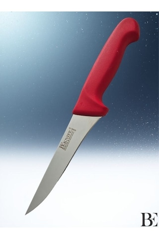 Beknife Bemiral 14cm No.1 Kemik Sıyırma Bıçağı 10352.14-13 Fibrox Kaymaz Saplı 36mm X 140mm X 3mm Kırmızı