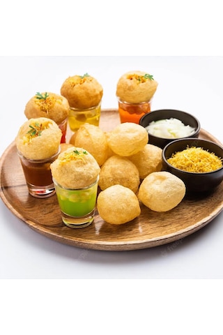 Yelpaze Pani Puri Golgappa Çıtır Hamur Topları 2 x 150 G