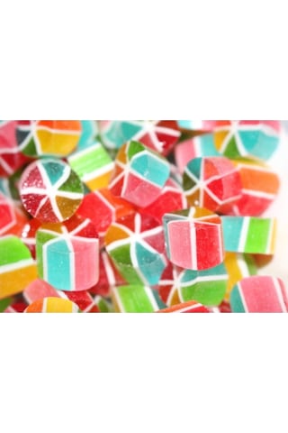 Gökkuşağı Dilim Akide Lolly Akide Şeker 1000 Gr