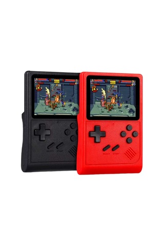 Glr Gb300 Oyun Konsolu Nostaljik Gameboy 7 Simülatör 6000+ Oyun Hd 3 İnç - Siyah
