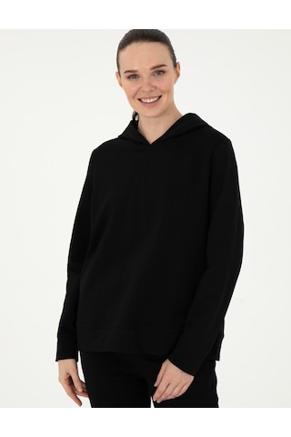 Pierre Cardin Kadın Siyah Sweatshirt 50308067-vr046 Siyah