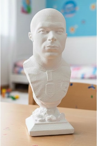 Mbappe 15 Cm Boyunda Taş Biblo Çocuk Boyama Etkinliği