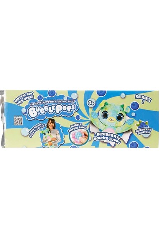 Bubble Pops Blueberry Bounce Puppy: Kokusuyla Büyüleyen Şişme Peluş Köpek