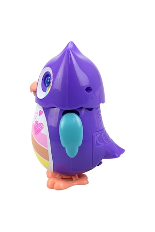 Mini Hoot Sevimli Baykuş - Mor