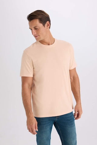 DeFacto %100 Pamuk New Regular Fit Bisiklet Yaka Basic Düz Kısa Kollu Tişört V7699AZ25SPPN672