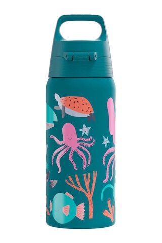 Sigg Therm One Çocuk Matarası 500ml Blue World 6022.90 Çok Renkli