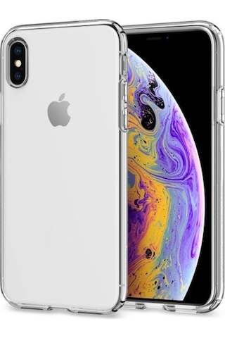Apple Uyumlu iPhone XS Max 6.5 Kilif Seffaf Silikon Hibrit Case 423501912