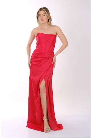 Abiye Elbise Dori 00kb7073 Kırmızı