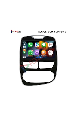 RENAULT CLİO 4 ANDROİD MULTİMEDYA 2_32 KABLOSUZ CARPLAY