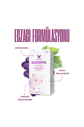 Vitisfera Resveratrol Şurup Orman Meyveleri Aromalı 150  ML