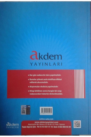 Arapçayı Öğreten Kitap Mehmet Maksudoğlu Akdem Yayınları