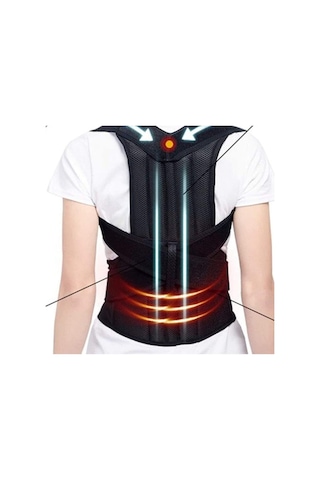 Dik Duruş Korsesi Kambur Önleyici Omuz Bel Sırt Korsesi Yelek