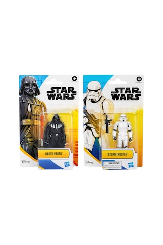 Star Wars Epic Hero Serisi Darth Vader & Stormtrooper Çoklu Paket, 10 Cm'lik Aksiyon Figürü Ve Aksesuarı, 4 Yaş Kız Ve Erkek Çocuklar İçin Oyuncaklar