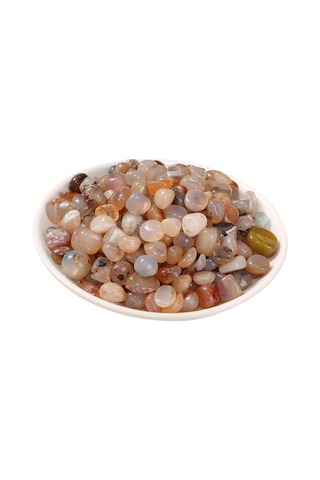 Xiyyadms 100g Pür Agate Taşları - 7-9mm Parlatılmış Kırık Taşlar, Akvaryum Ve Dinî Ambalaj, Çeşitli Renkler