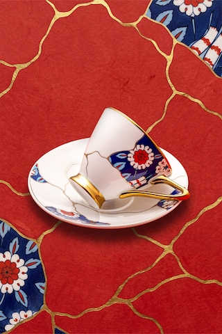 Emsan Kintsugi 6 Kişilik Kahve Fincan Takımı 100 Ml Multicolor