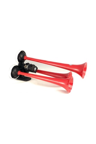 Ahmet Otomotiv 3 Borulu Düz Sesli Havalı Korna 12volt