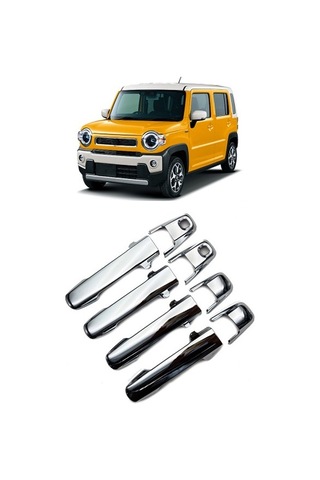 Besthome1 Suzuki Hustler Için Mr52s/mr92s 2020-2022 Araç Karbon Fiber Kapı Kapağı Kapak Trim Dekora