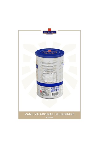 Simonelli Vanilyalı Milkshake 1 KG