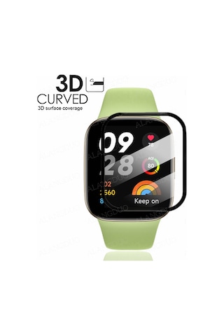 Xiaomi Redmi Watch 3 Ekran Koruyucu 3d Kavisli Full Kaplama Pmma