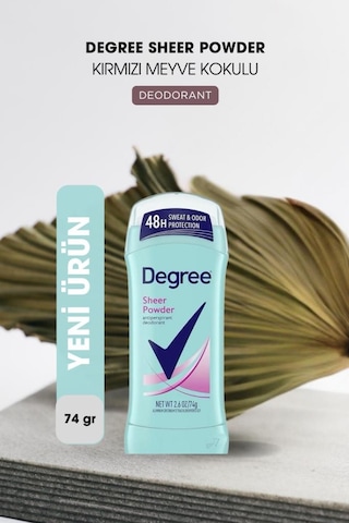 Degree Sheer Powder Deodorant Kadınlar İçin 74 Gr