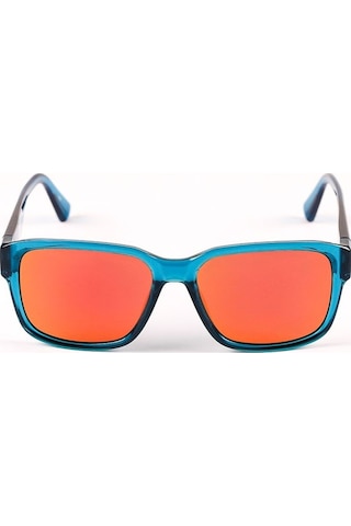 Calvin Klein Jeans Ckj 21631s 432 56 Erkek Dikdörtgen Mavi Kemik Güneş Gözlüğü