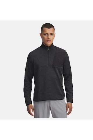 Under Armour Ua Drive Sweaterfleece Yarım Fermuarlı Sweatshirt-31717 siyah