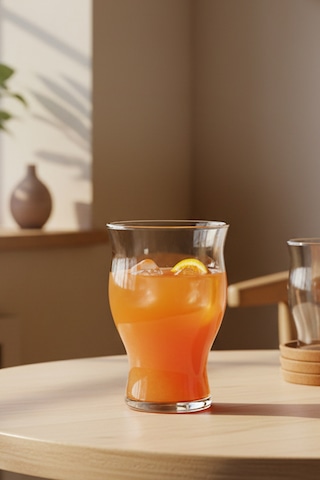 Pure - Cam Meşrubat ve Kokteyl Bardağı Büyük Boy Cam Bardak 500 ml