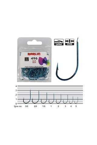 Marlin 496 Mavi İğne 1/0