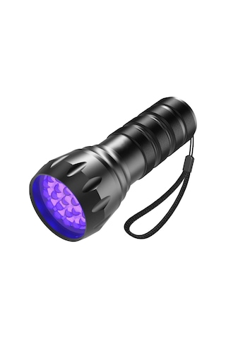 Valkyrie 21 Led 1. Kalite 395nm Güneş Işığı Ultraviyole Uv El Feneri - Blacklight - Çok Amaçlı Siyah
