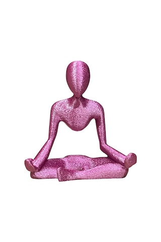 Yoga Temalı Kartvizitlik Magenta