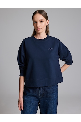 Pierre Cardin Lacivert Oversize Sweatshirt 50333429-vr033