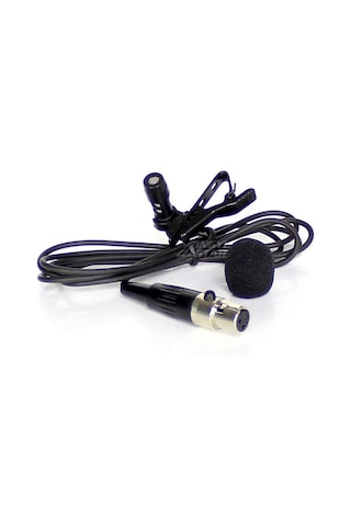 3 Pin Mini Xlr Dişi Uçlu Yaka Mikrofonu 1.2 Metre