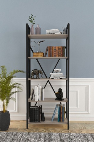 Wood House Ayaz Kitaplık