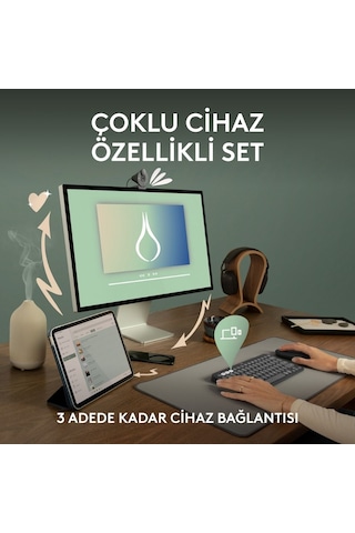 Logitech Pebble 2 Combo 920-012245 Klavye Mouse Seti