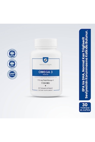 Smart Caps Omega 3 Premium 30 Softgels