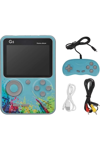 3 İnç Ekran 500 Oyunlu Game Box Mini Taşınabilir Oyun Konsolu - Lisinya