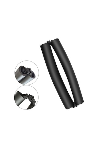 Suntek Kalça Elastik Direnç Bandı Egzersiz Egzersizi Siyah-40-Pound Siyah