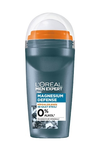 L'Oreal Paris Men Expert Magnesium Defense Erkek Roll-On Deodorant 50 ML L'Oreal Paris Men Expert Magnesium Defense Erkek Roll-On Deodorant 50 ML
