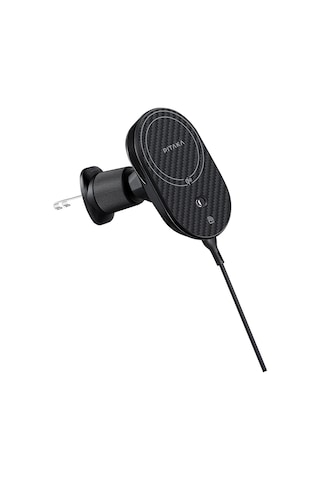 Pitaka Magez Pro 2 Magsafe Şarj Özellikli Qi2 Teknolojili Aramid Fiber Araç Telefon Tutucu Siyah