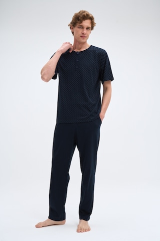 Relax Mode Erkek Laci Pijama Takımı - 2072pjdr Lacivert