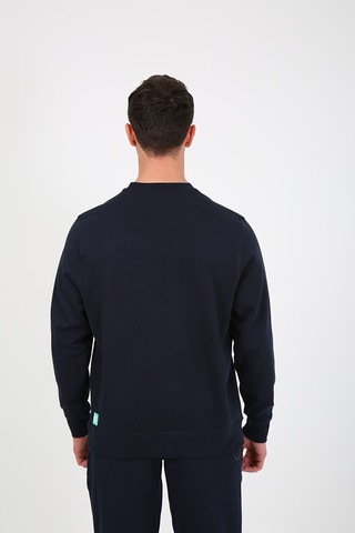 Esqudo Skull Erkek Sweatshirt ESWTP0001  Lacivert L