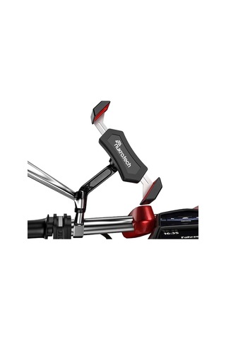 Nukrotech Mls Ayna Dibi Bağlantılı Motosiklet Telefon Tutucu Siyah