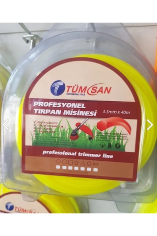 Tırpan Çim Biçme Misinesi 3.5mmx400 Gr Altıgen