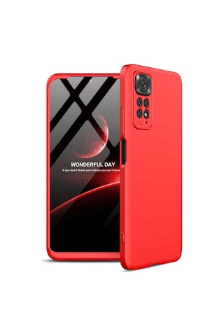 Xiaomi Redmi Note 11 Kilif 3 Parçali Lens Tam Koruma Gkk Kapak 507592989