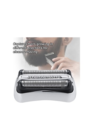 Yifomall 32s Elektrikli Tıraş Makinesi Yedek Parçası Tıraş Folyosu Kaset Başlıkları Braun Series 3 İçin Yedek
