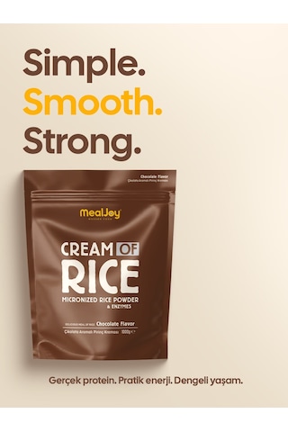 Rice Cream Pirinç Kreması Çikolata Aromalı 1000g 20 Servis