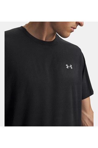 Under Armour Velociti Ss Erkek T-shirt-31784 Siyah