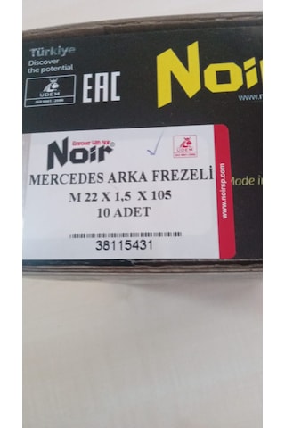 Bijon Mercedes 2717-2521-2524-2622 Uyumlu Frezeli Arka Teker Bijo